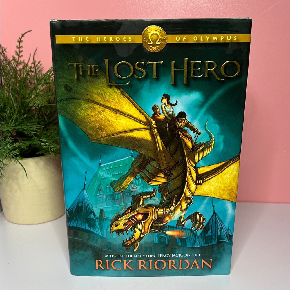 Disney The Lost Hero By Rick Riordan Hardcover Book Grade 5-9 book 1